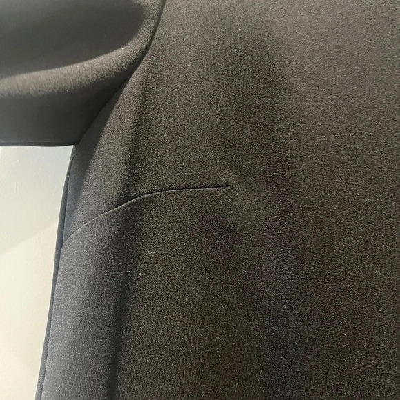 CeCe Tie Sleeve Shift Dress Career Basic Office Casual LBD Little Black Dress - Picture 7 of 7